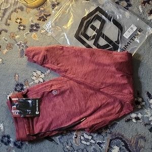 NWT Born Primitive Female Rest Day Athleisure Joggers (Maroon) X-Small